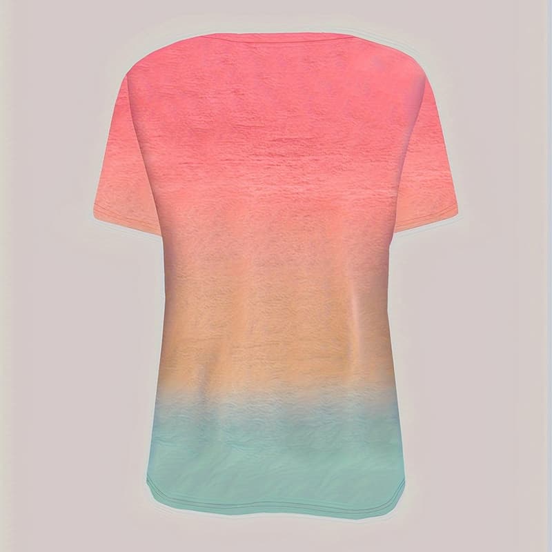 Gradient Crew Neck Tee - alternate view